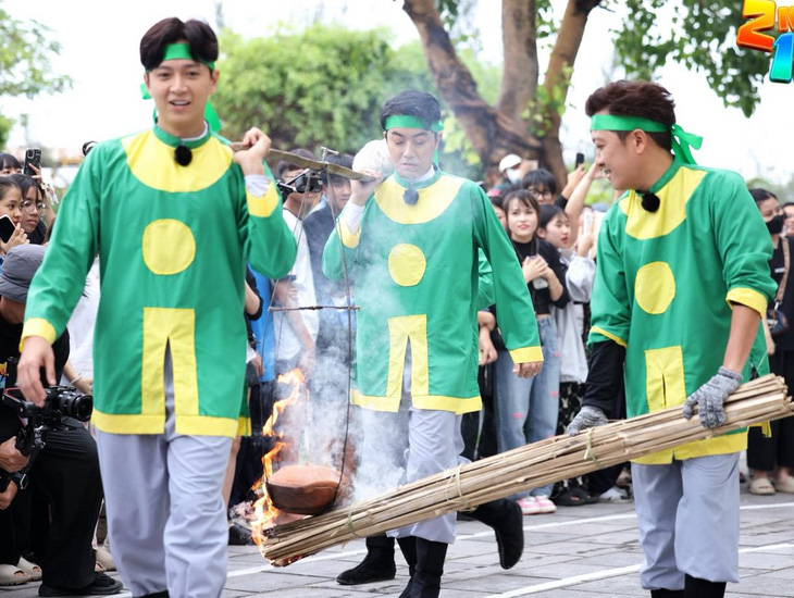 2 ngày 1 đêm : Lê Dương Bảo Lâm lại báo, vẽ thì sợ ngang - Ảnh 1.