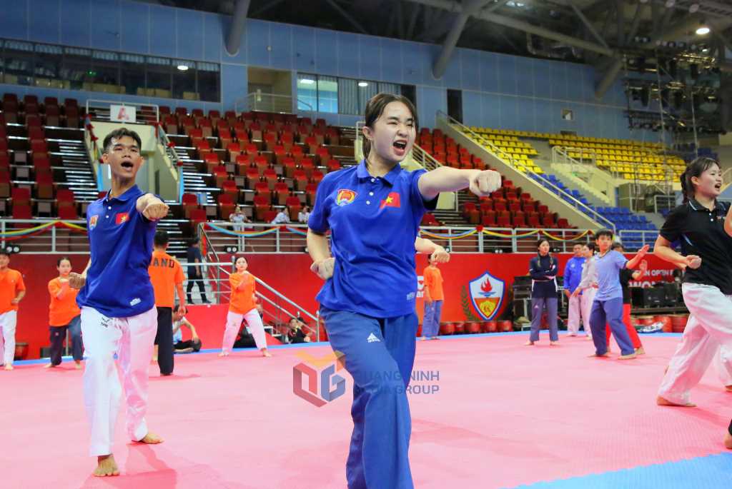 Sẵn sàng khai mạc Giải Taekwondo Cảnh sát châu Á mở rộng - Ảnh 2.