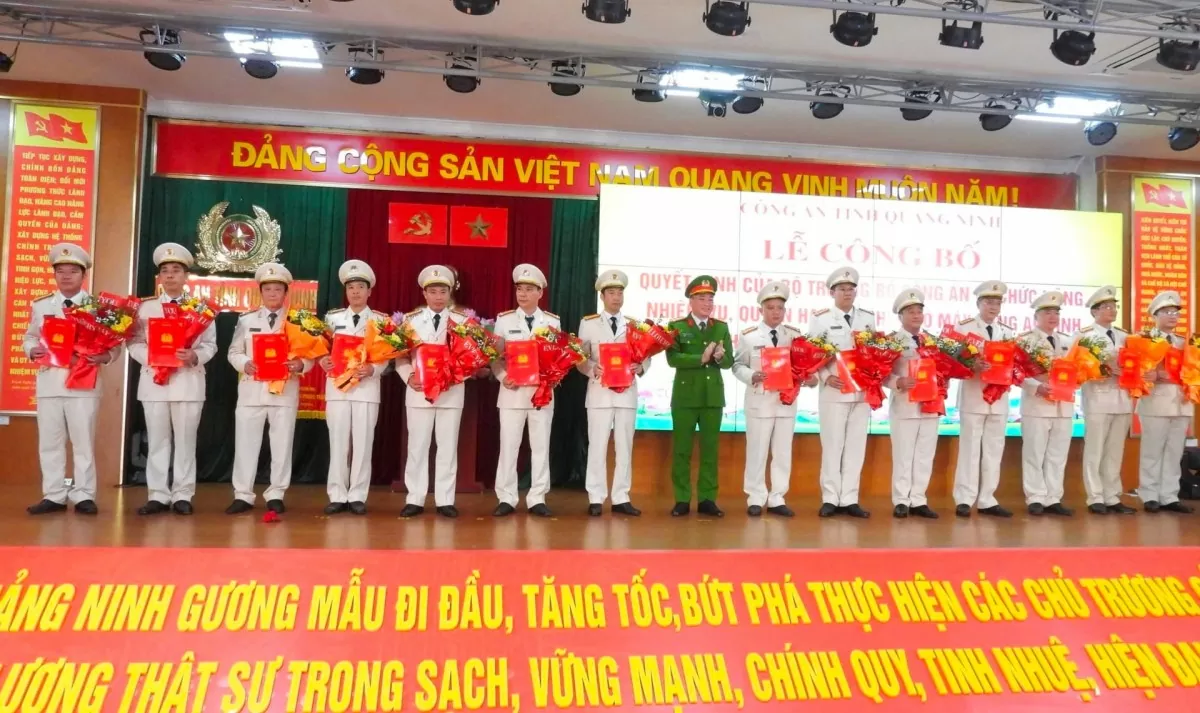 Công an Quảng Ninh tiếp nhận 5 chức năng, nhiệm vụ mới