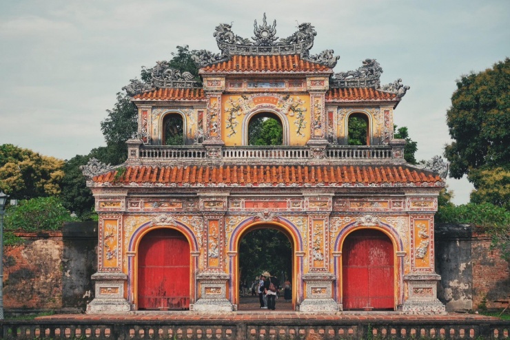 Đến Huế, chỉ cần đưa máy ảnh, điện thoại lên, sẽ có những tấm ảnh đẹp.